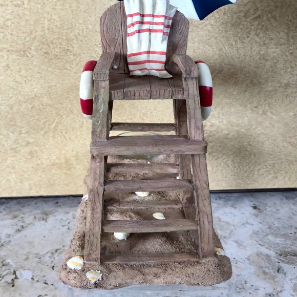 Yankee Candle Wax Tart Warmer Burner Beach Life Guard Stand NWT New - Picture 4 of 7